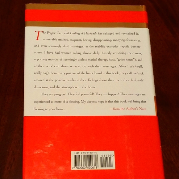 Book, The Proper Care & Feeding of Husbands Dr. Laura Schlessinger - Picture 2 of 4